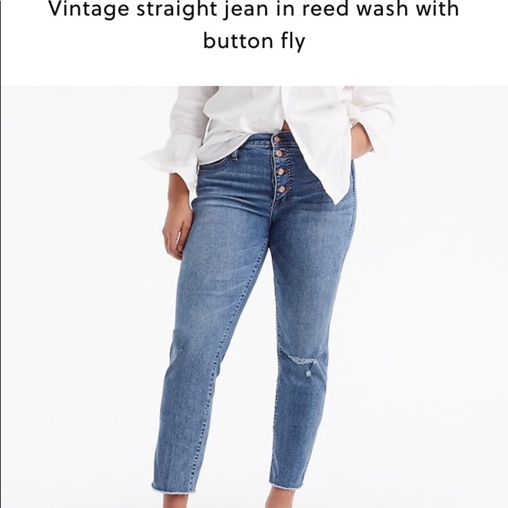 J.Crew Vintage Straight Jean